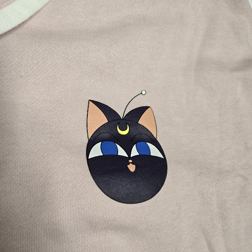 SAILOR MOON Her Universe Chibi-Usa schoolgirl‎ collar sweater sweatshirt XL - Picture 6 of 11